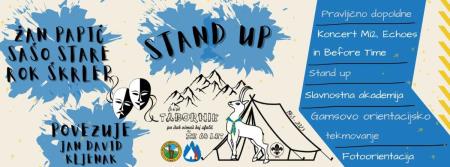 Stand up 60 Žan Papič, Sašo Stare, Rok Škrlep in Jan David Kljenak